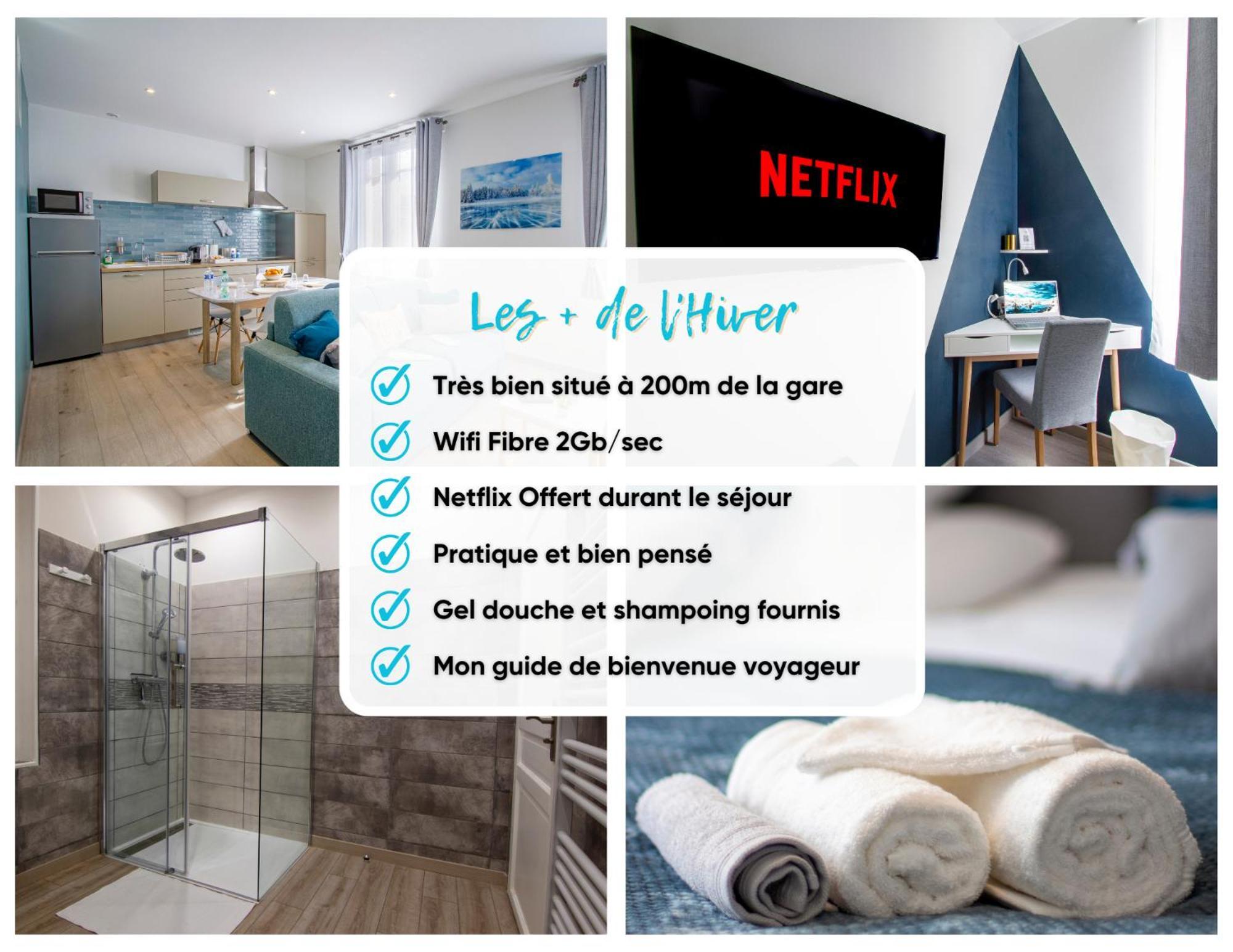 Cocon D'Hiver: Cozy Retreat with Netflix & Family-Friendly Amenities Chalons-en-Champagne Exterior photo